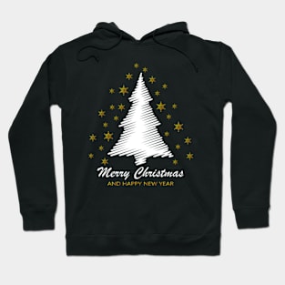 Joyful Festivities - Merry Christmas and Happy New Year Celebration Hoodie